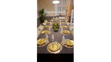 A large table for x-mas